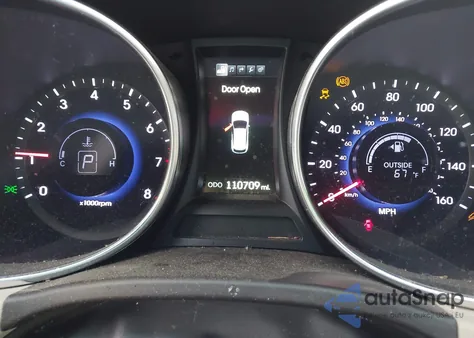 2013 Hyundai Santa Fe Sport из США, поврежденный, VIN 5XYZU3LB2DG104886